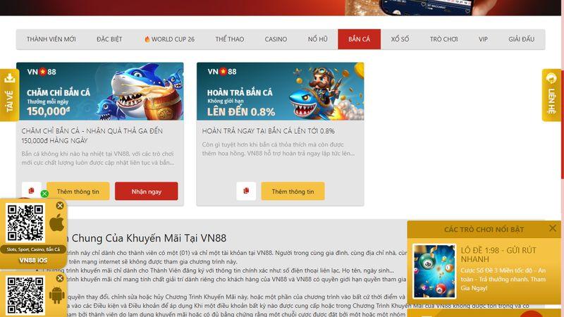 Ứng dụng VN88 hỗ trợ trên nhiều thiết bị