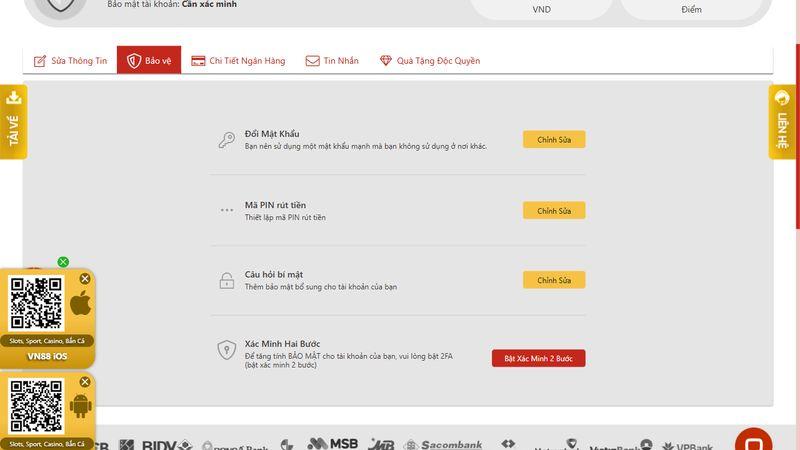 Nạp tiền VN88 an toàn cho mọi người chơi