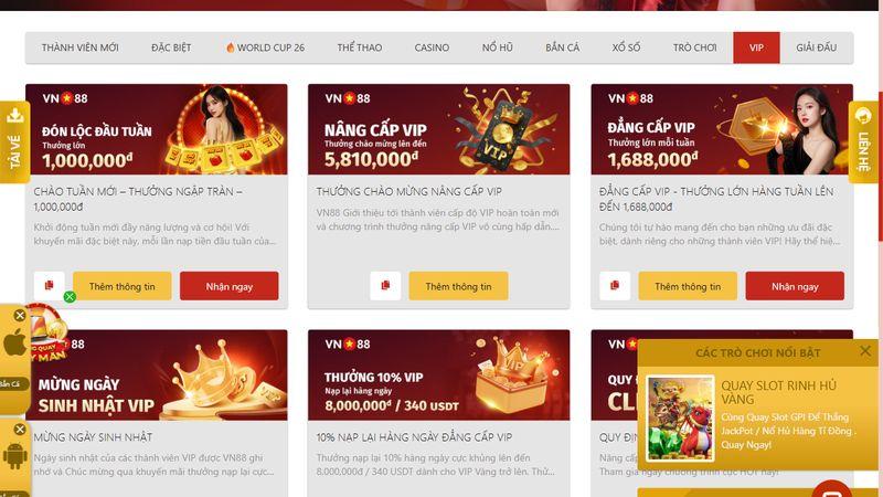 Tải ứng dụng VN88 dễ dàng trên điện thoại